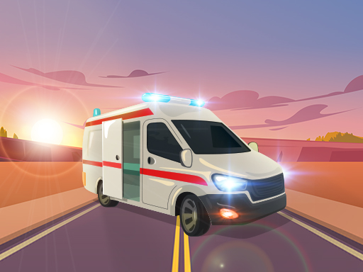 Ambulance Traffic Drive Game