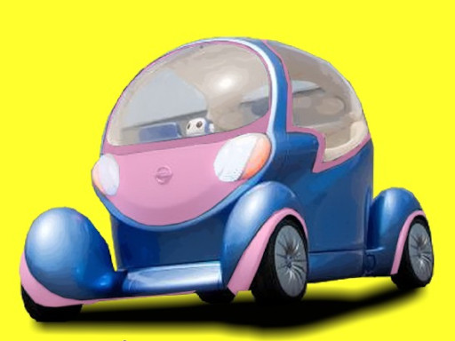 Crooked Car Coloring Game Image Crooked Car Coloring Game