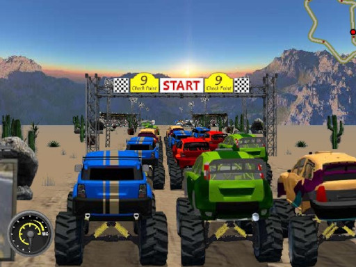 Monster Truck Rally Game Image Monster Truck Rally Game